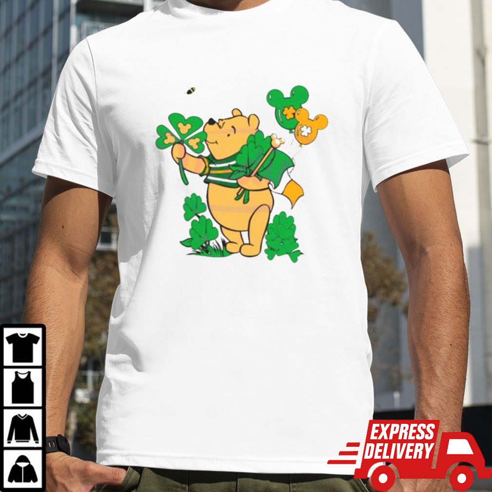 Happy St Patricks Day Winnie The Pooh T-shirt