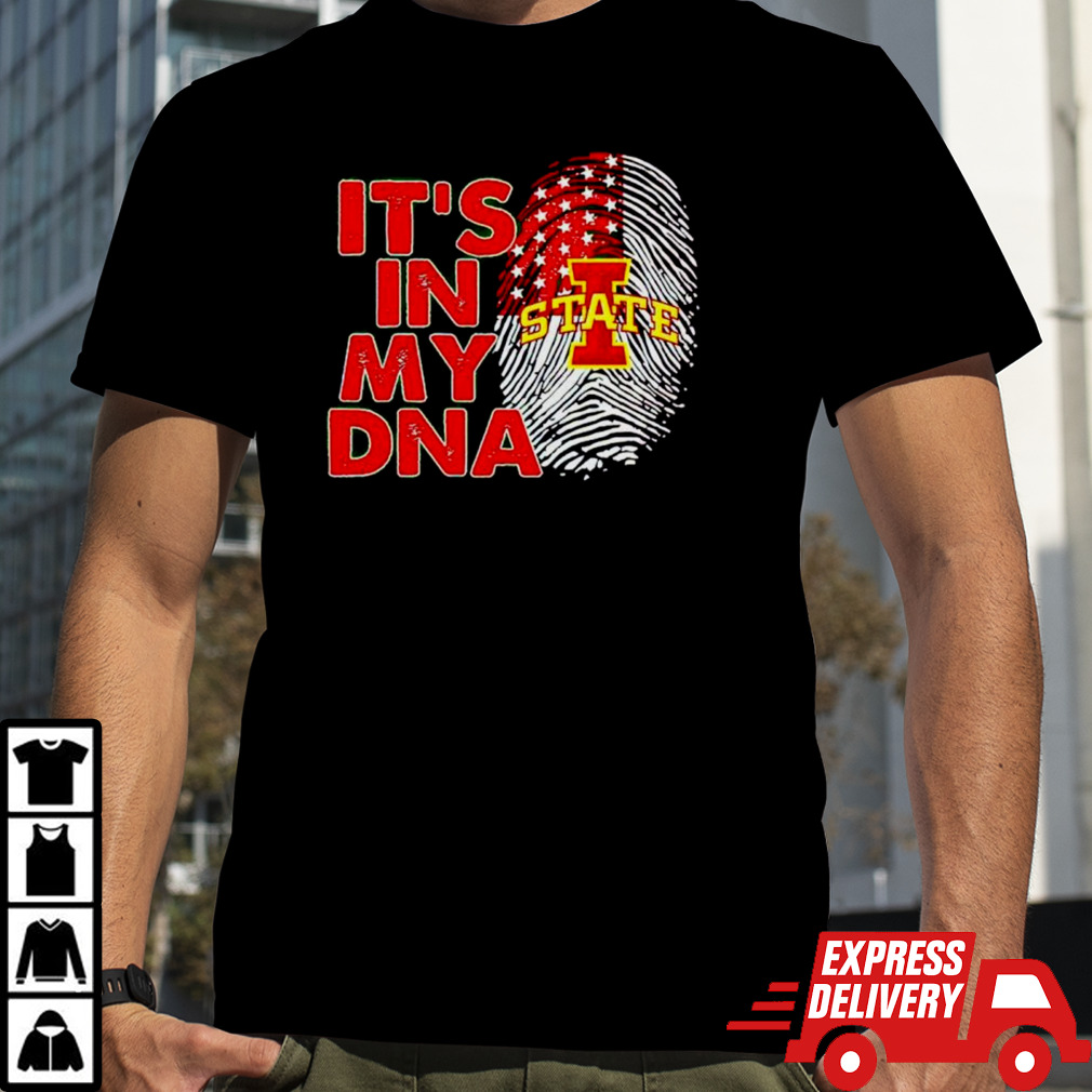 Iowa State Cyclones It’s In My DNA Fingerprint shirt