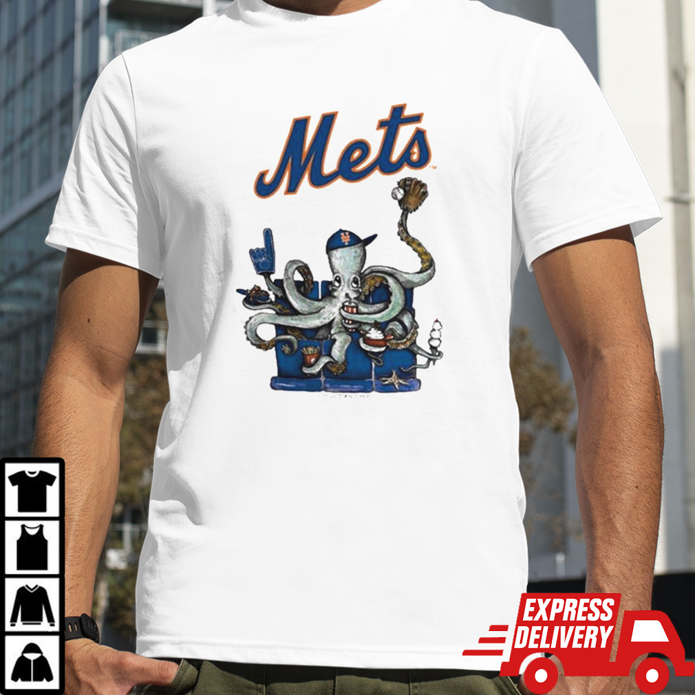 New York Mets Octopus 2024 T-shirt