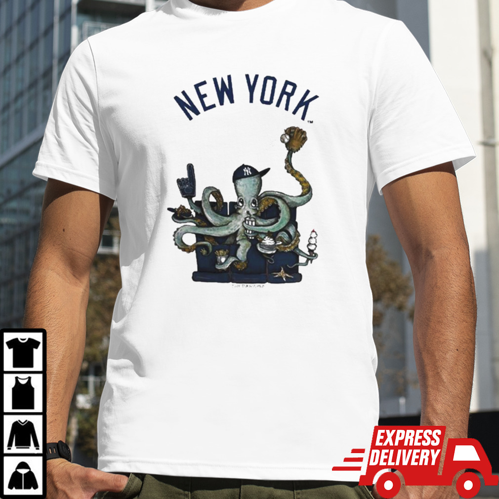 New York Yankees Octopus 2024 T-shirt