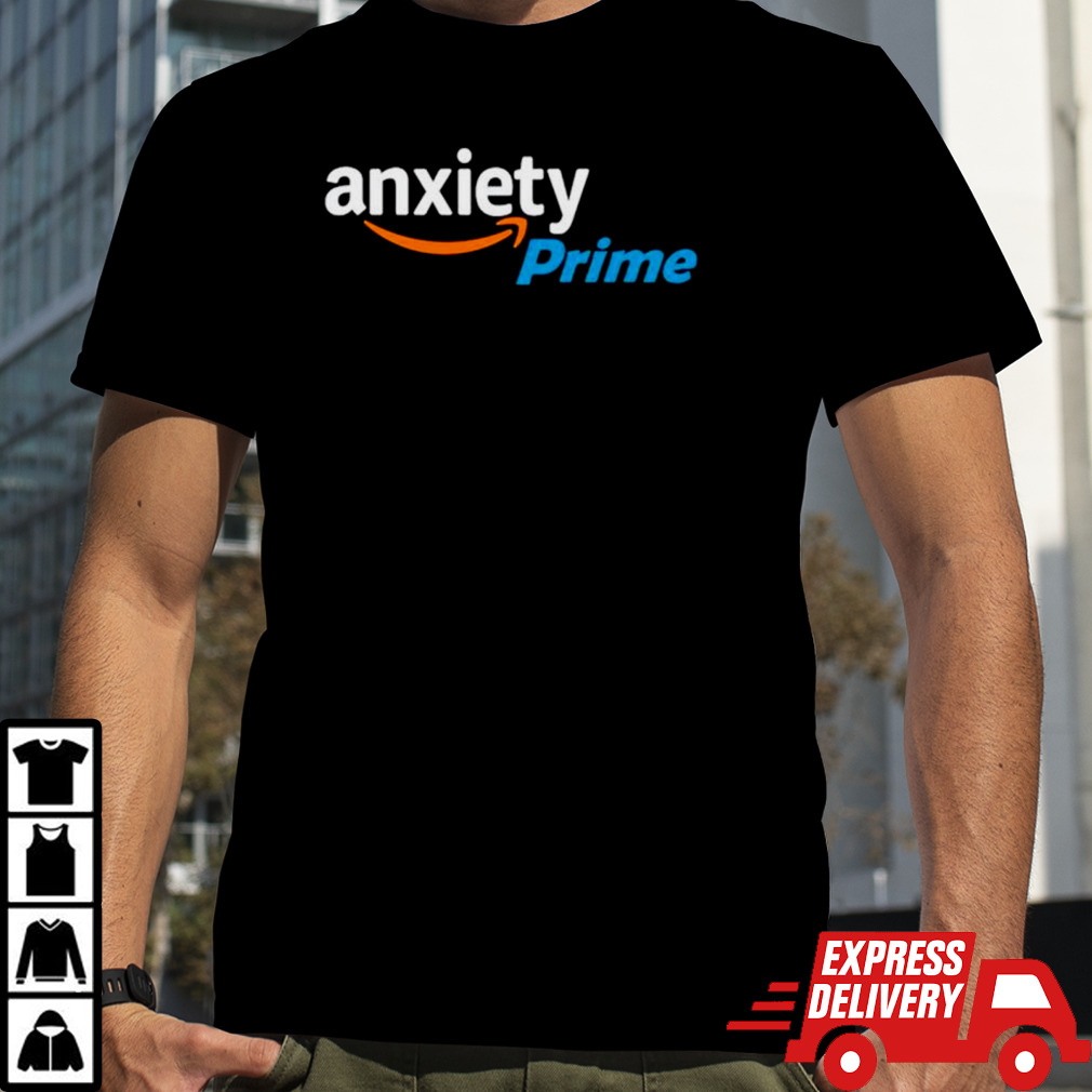 Anxiety Prime parody logo shirt