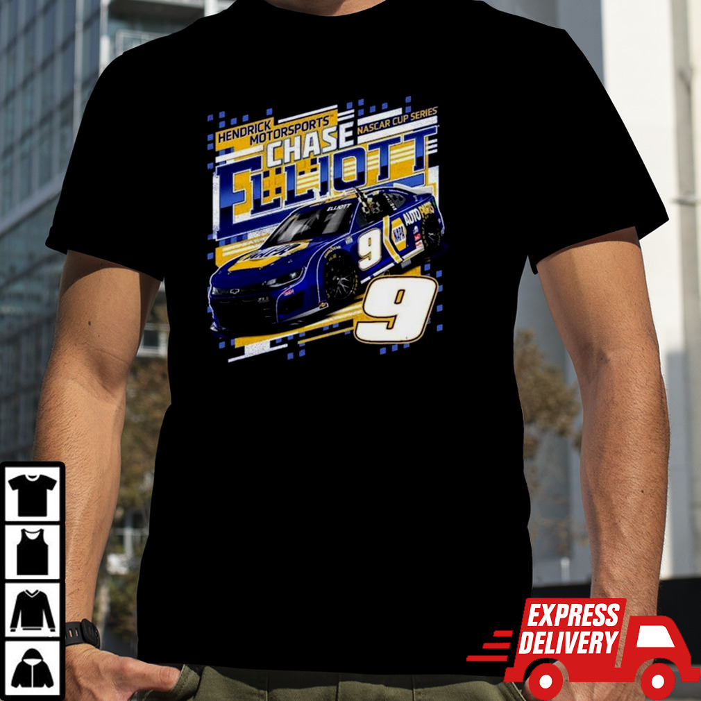 Chase Elliott Hendrick Motorsports Team Collection Royal Napa Draft 2024 T-shirt