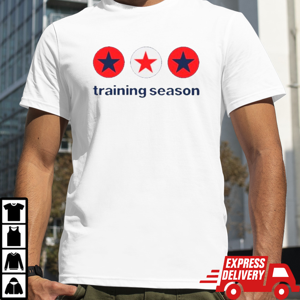 Dua Lipa training season stars shirt