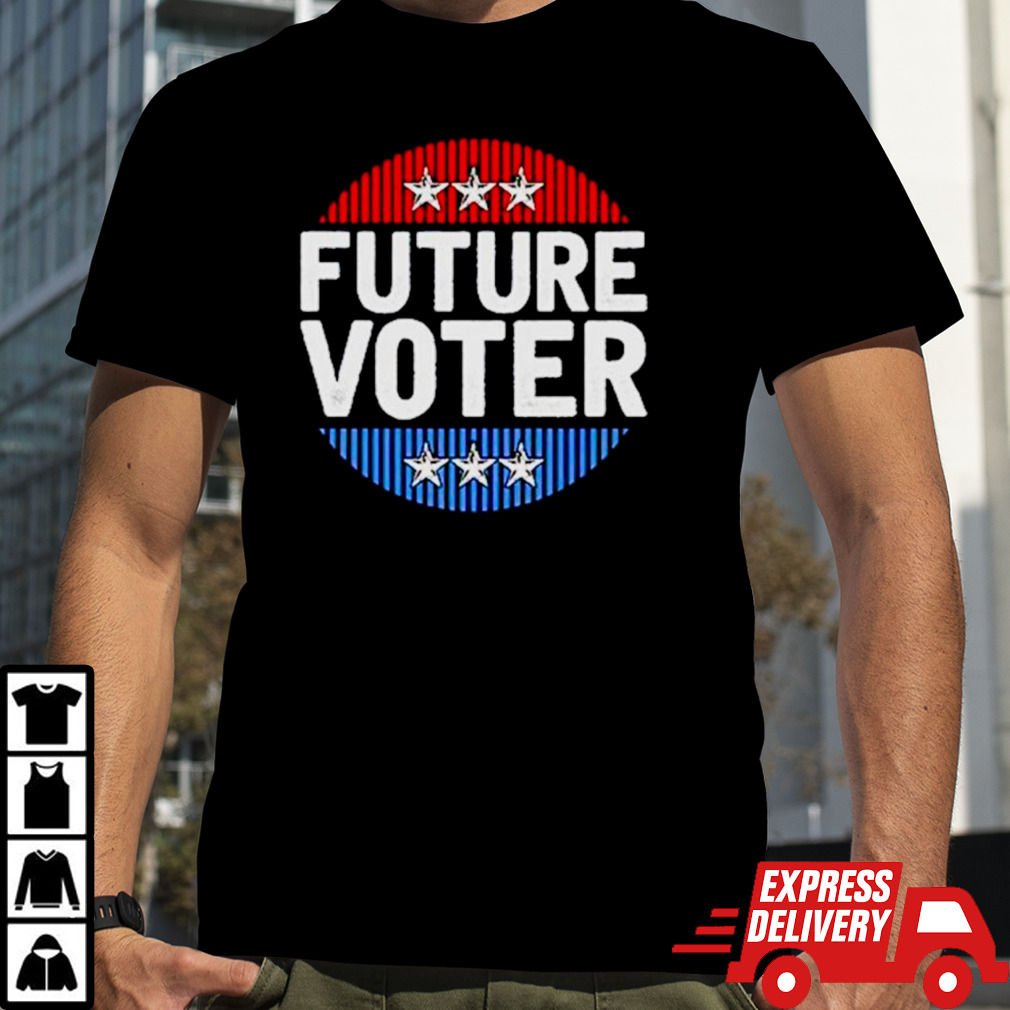 Future Voter logo shirt