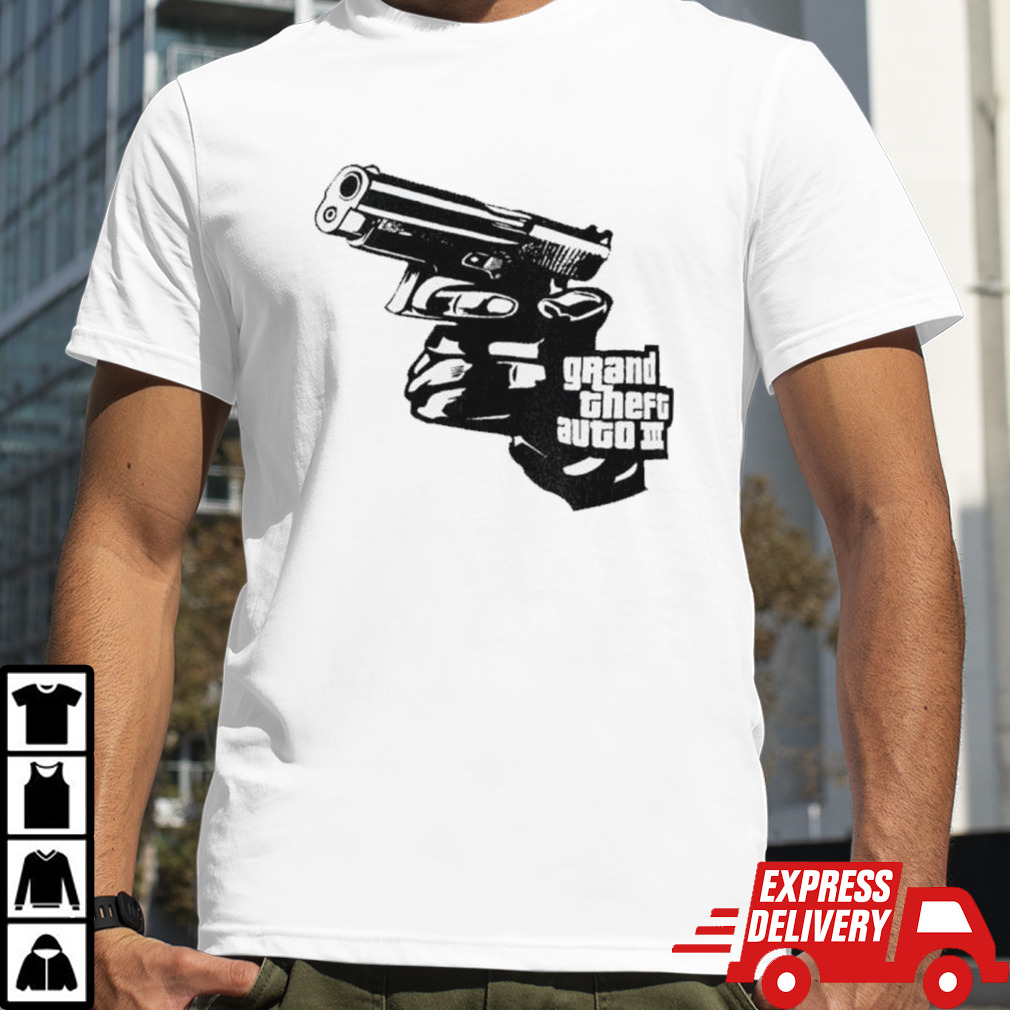 Gun Grand theft auto III shirt