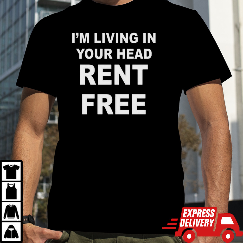 Jamie Tyler I’m Living In Your Head Rent Free Shirt