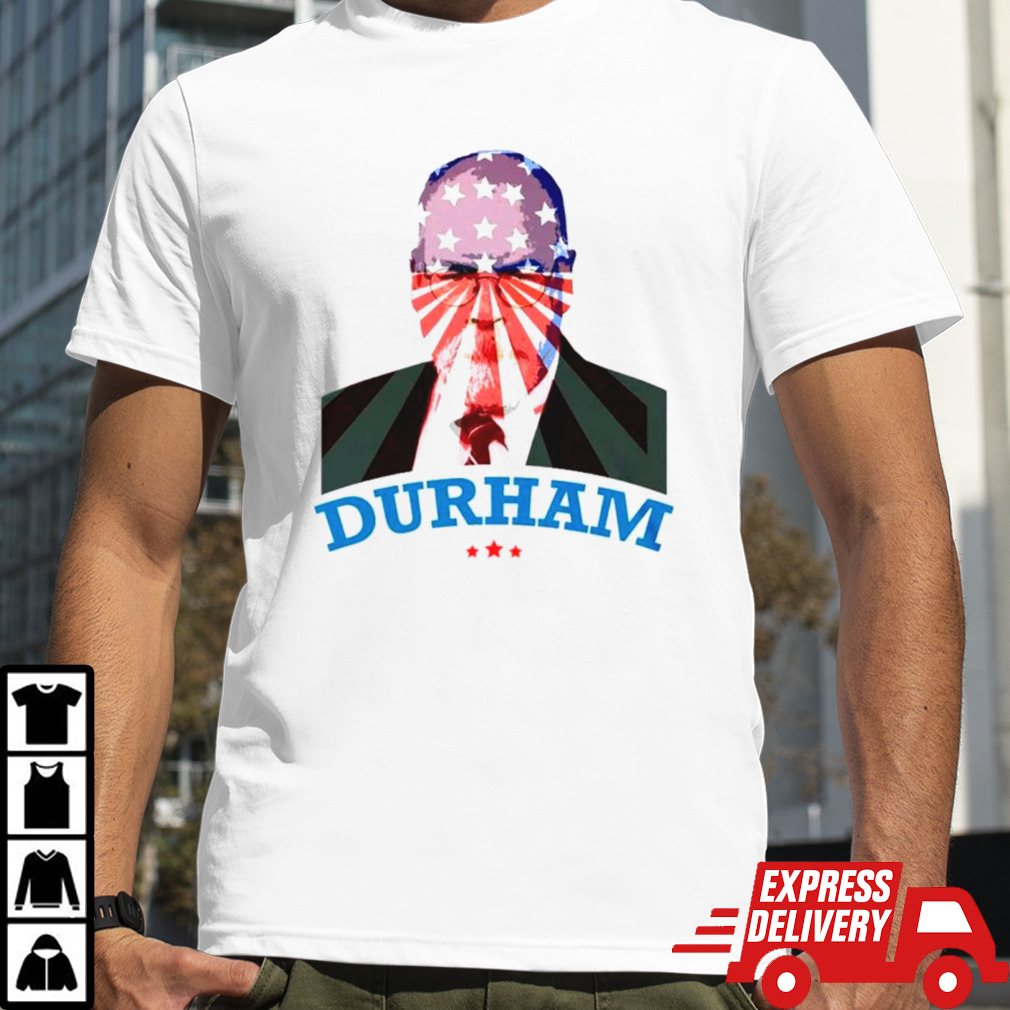 John Durham Flag Overlay shirt