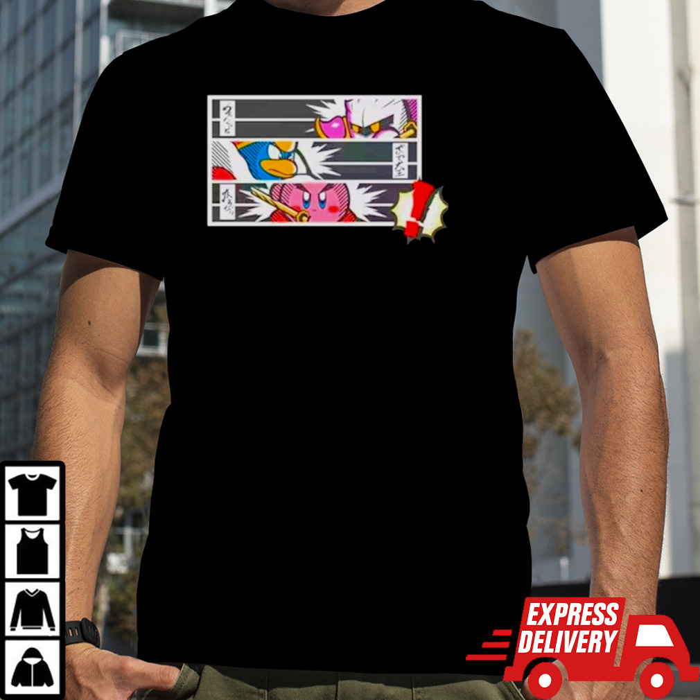 Kirby Informer the Pink Samurai shirt