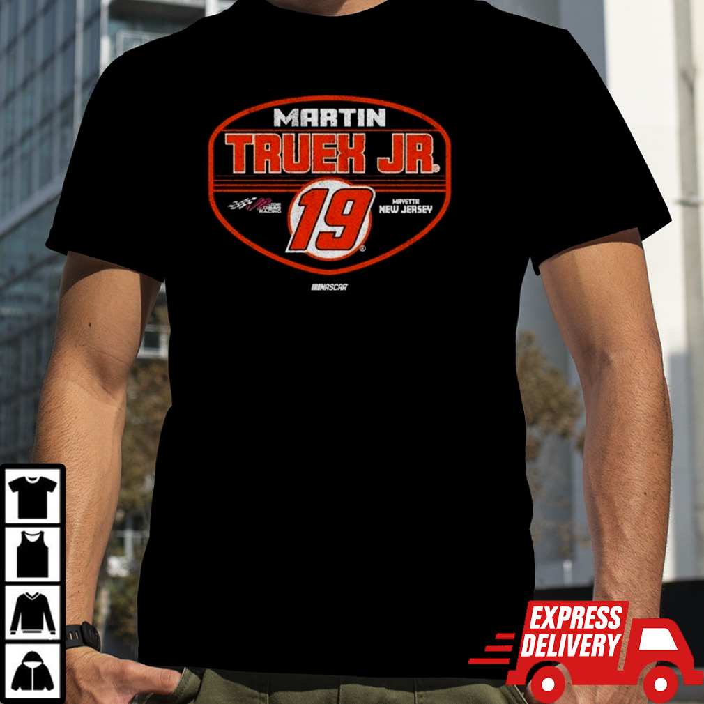 Martin Truex Jr Joe Gibbs Racing Team Collection Black Tailgate 2024 T-shirt