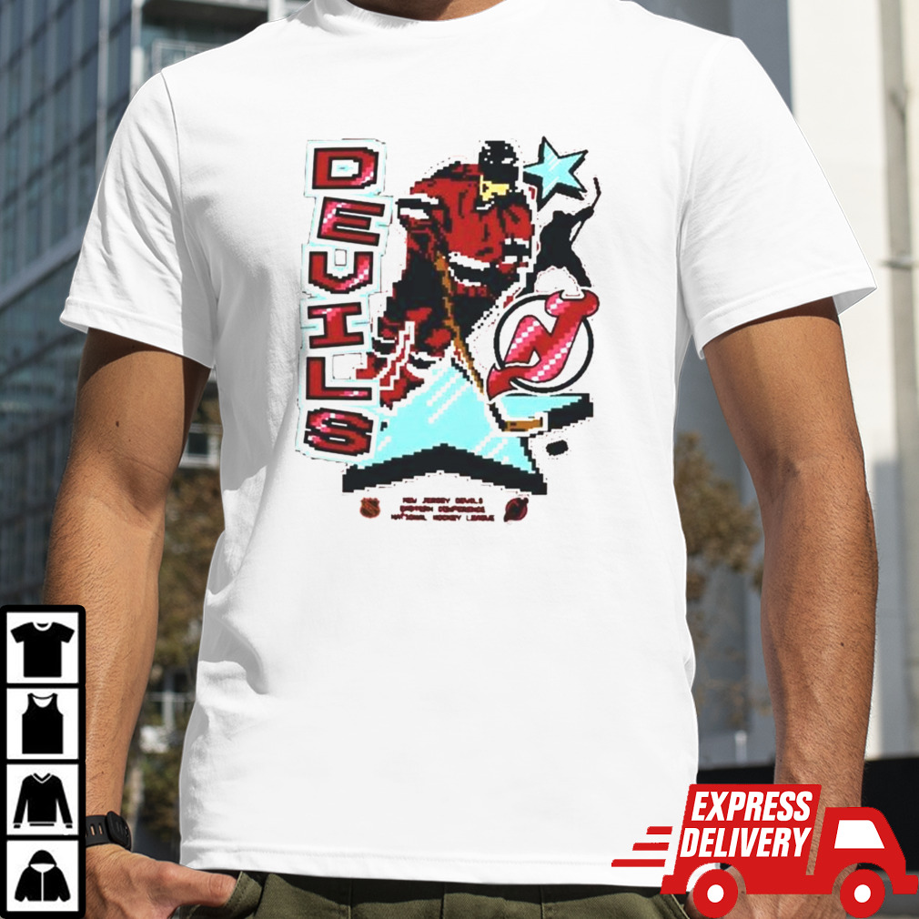 New Jersey Devils Eastern Conference National Hockey League Lamplighter Franklin T-shirt