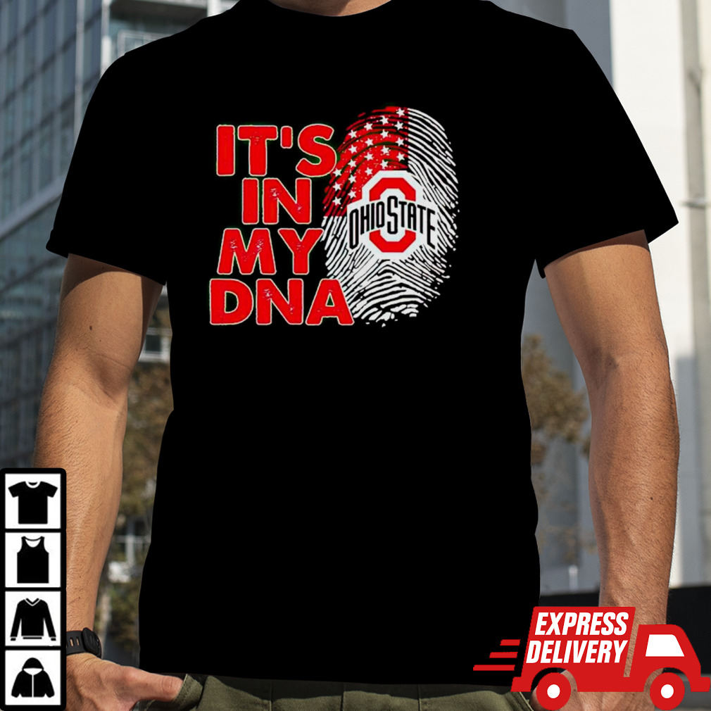 Ohio State Buckeyes It’s In My DNA Fingerprint shirt