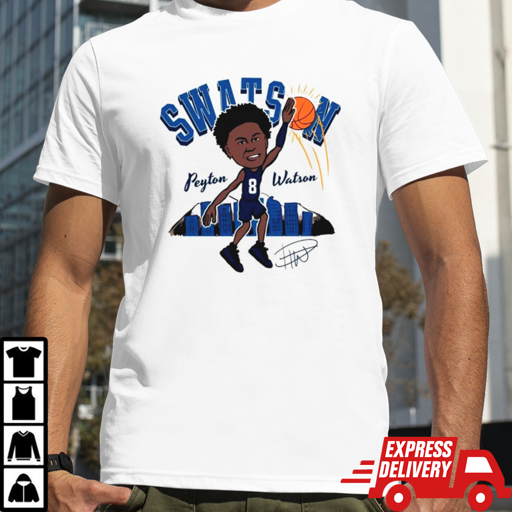 Peyton Watson Denver Nuggets Player signature shirt