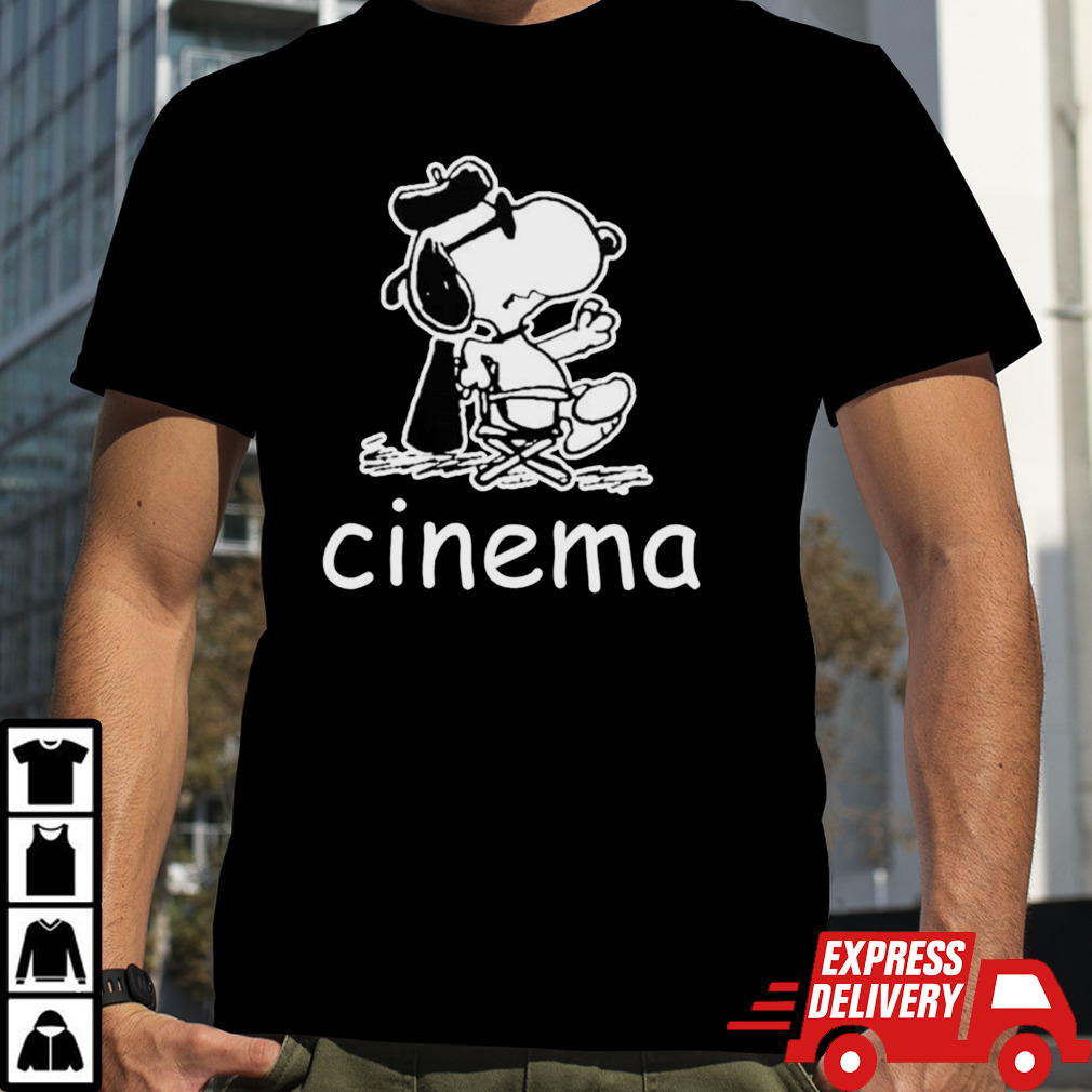 Snoopy summer cinema shirt