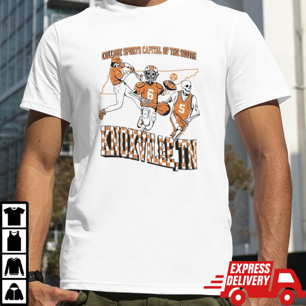 Tennessee College Sports Capital Of The SOuth Knoxville TN T-shirt