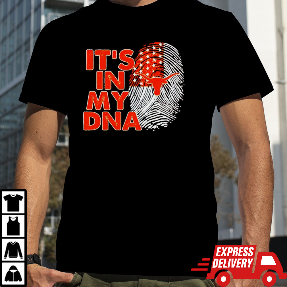 Texas Longhorns It’s In My DNA Fingerprint shirt