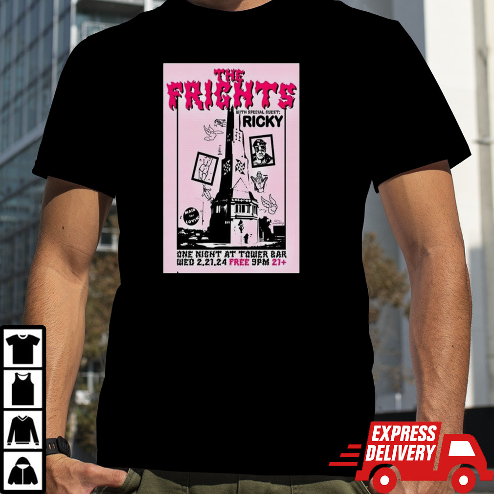 The Frights One Night At Tower Bar San Diego, Ca Feb 21, 2024 T-shirt