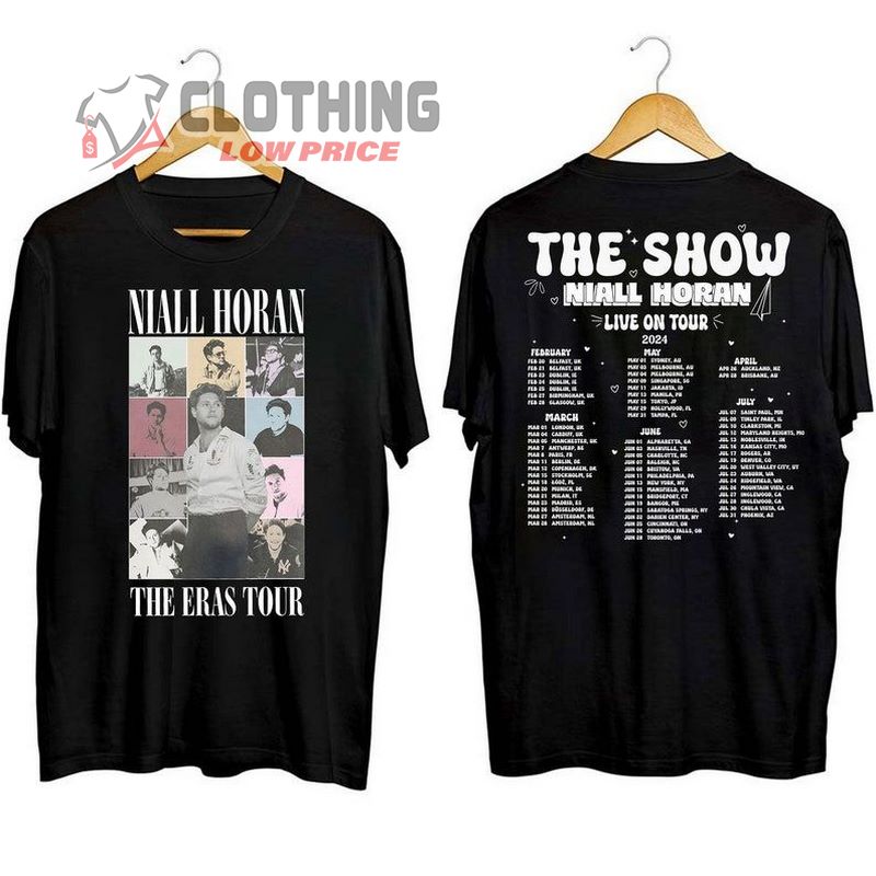 The Show Niall Live On Tour 2024 Horan Shirt, Niall Shirt Horan, 2 Sides Tour 2024 Shirt