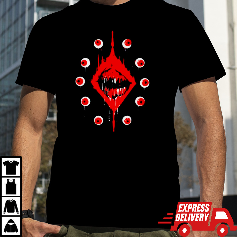 Ultrakill eyeballs shirt