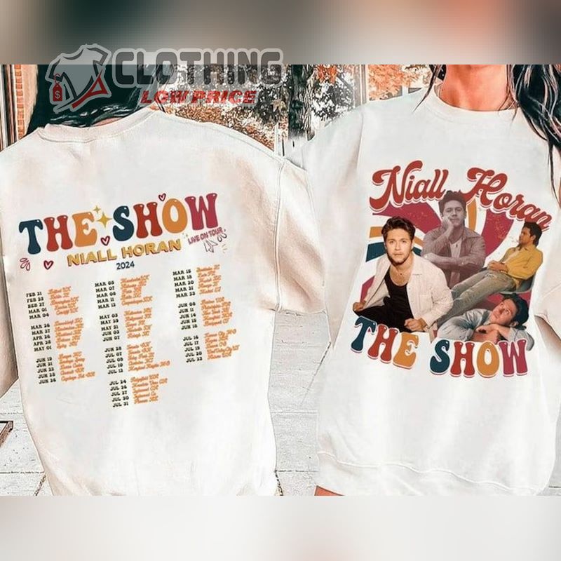 Vintage Ni.All Ho.Ran The Show Live On Tour 2024 Shirt, Ni.All Hor.An Shirt,The Show Tour 2024 Shirt