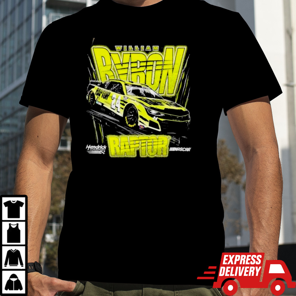 William Byron Hendrick Motorsports Team Collection Youth Raptor Car T-shirt