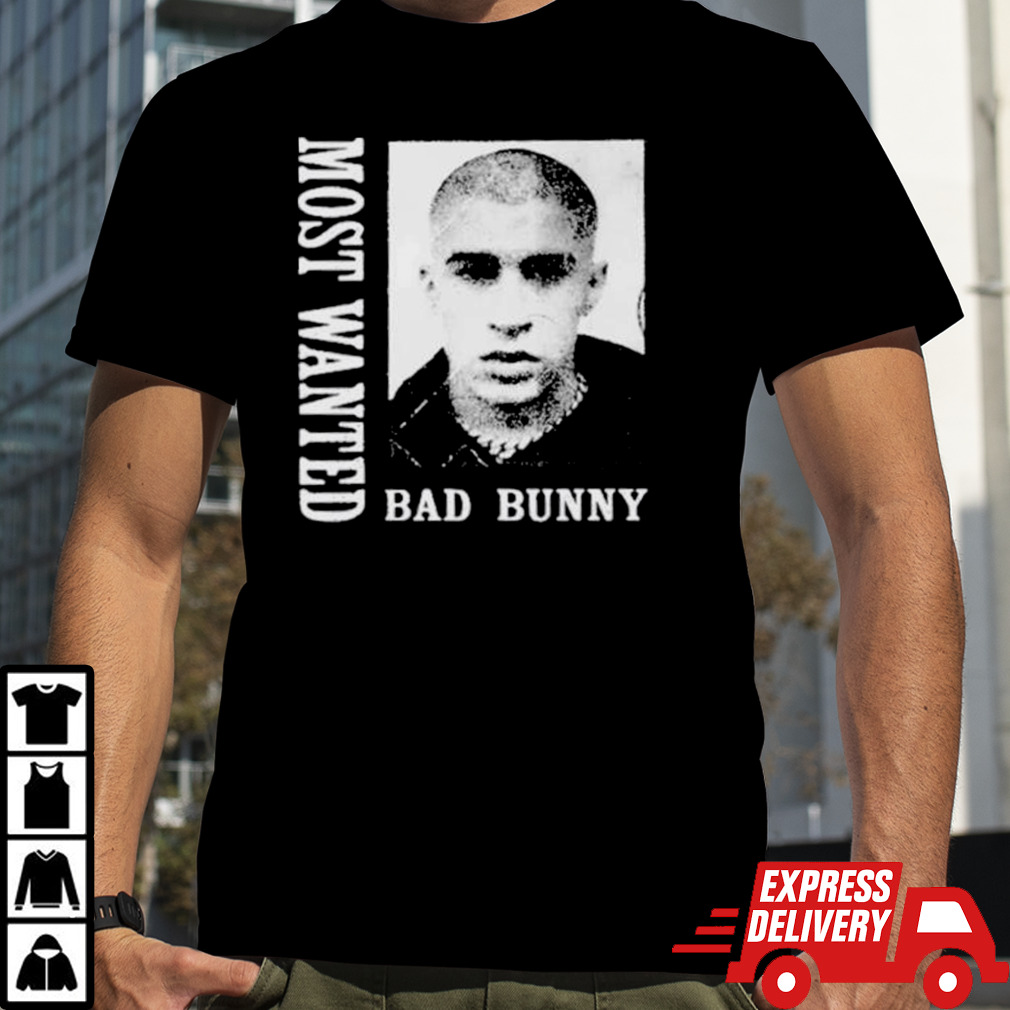 Bad Bunny Most Wanted Tour 2024 shirt