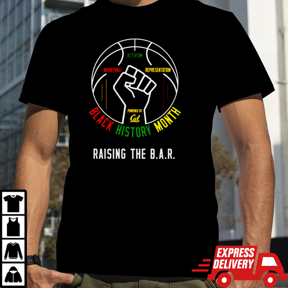 Black History Month Raising The B.A.R shirt