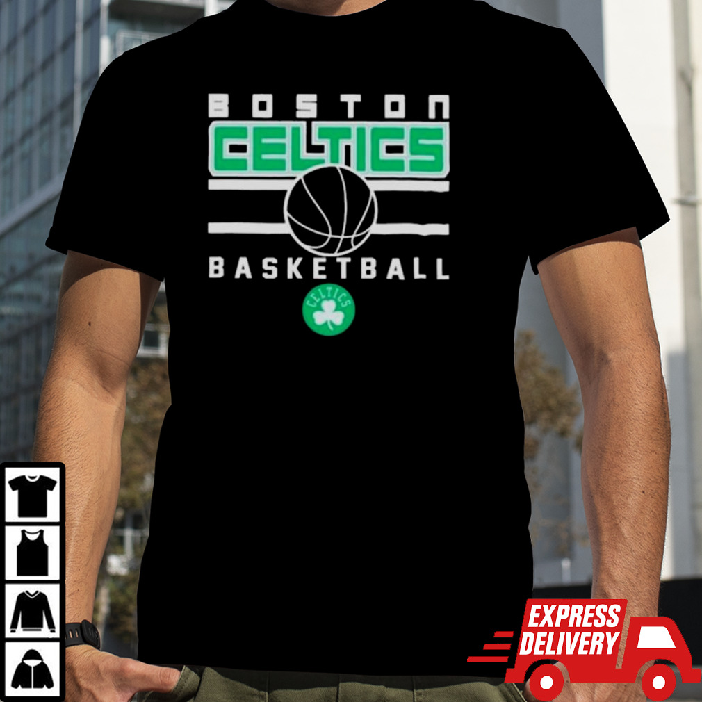 Boston Celtics Nba Basketball Black T-shirt