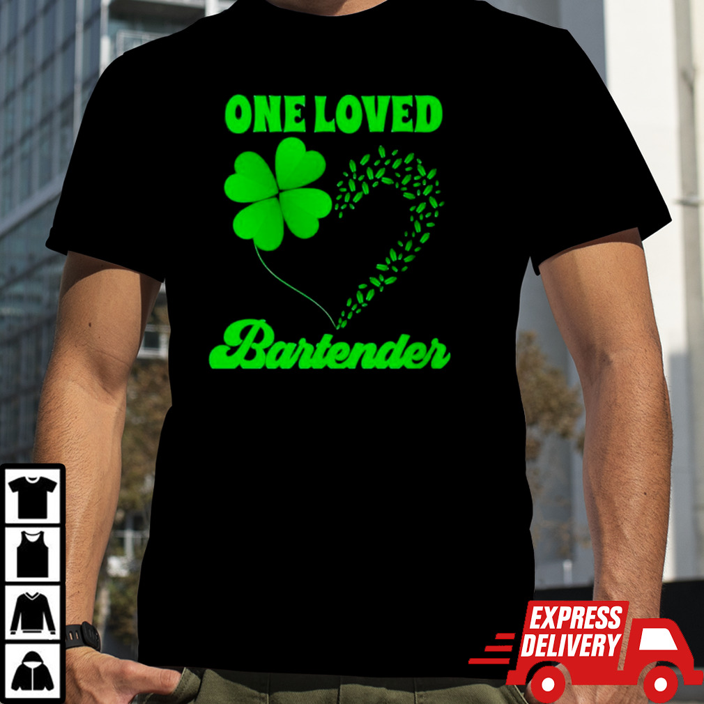 Clove heart one loved bartender shirt