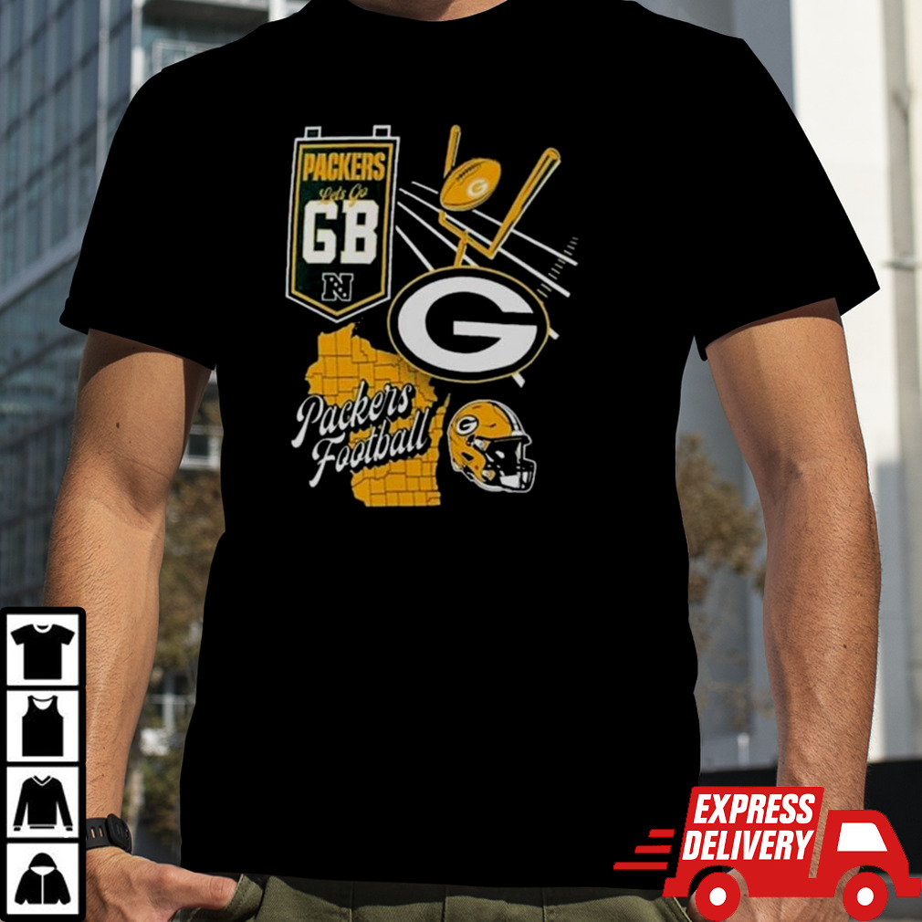 Green Bay Packers Split Zone T-shirt