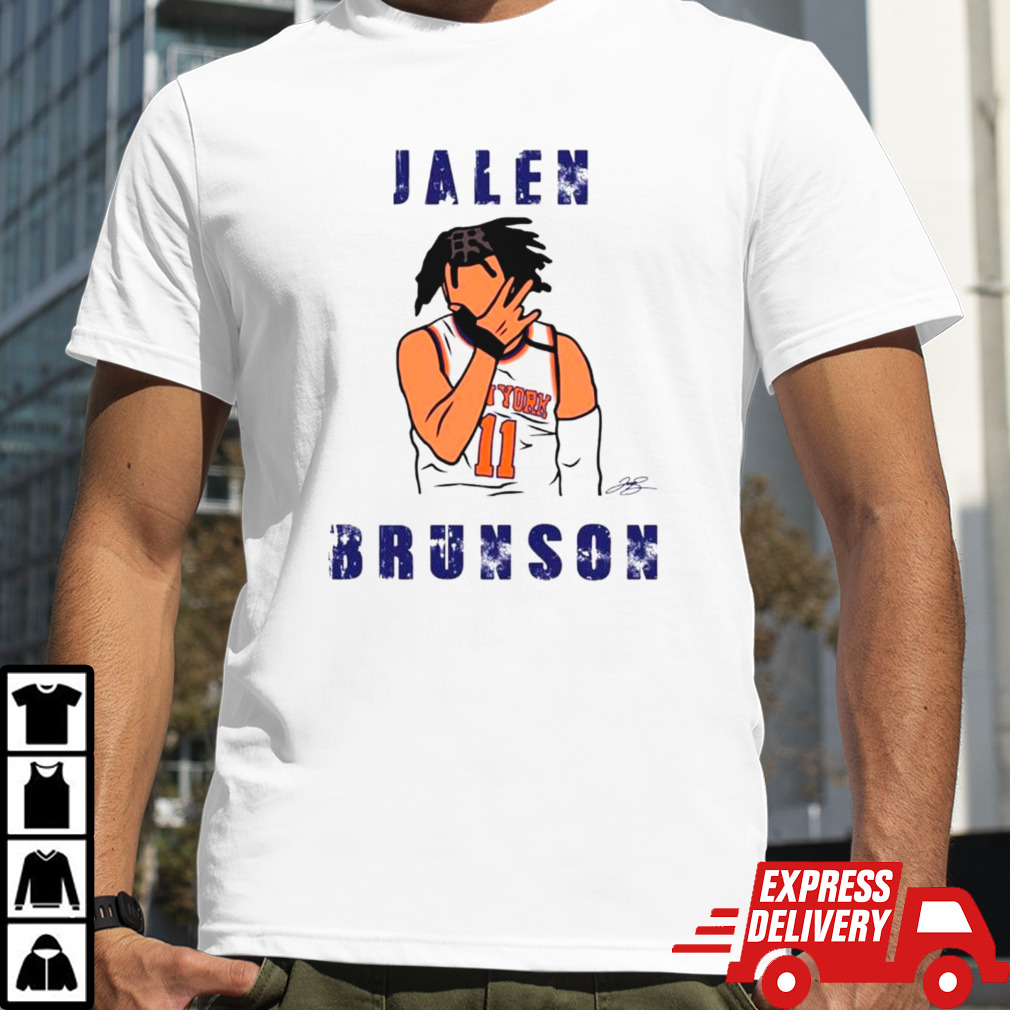 Jalen Brunson New York Knicks NBA signature shirt