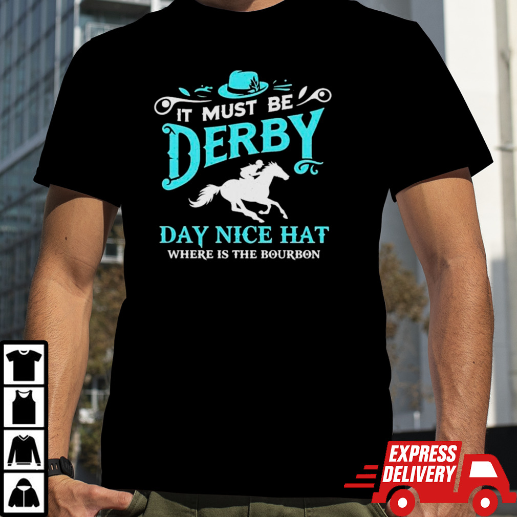 Kentucky derby cowboy it must be derby day nice hat where is the bourbon shirt