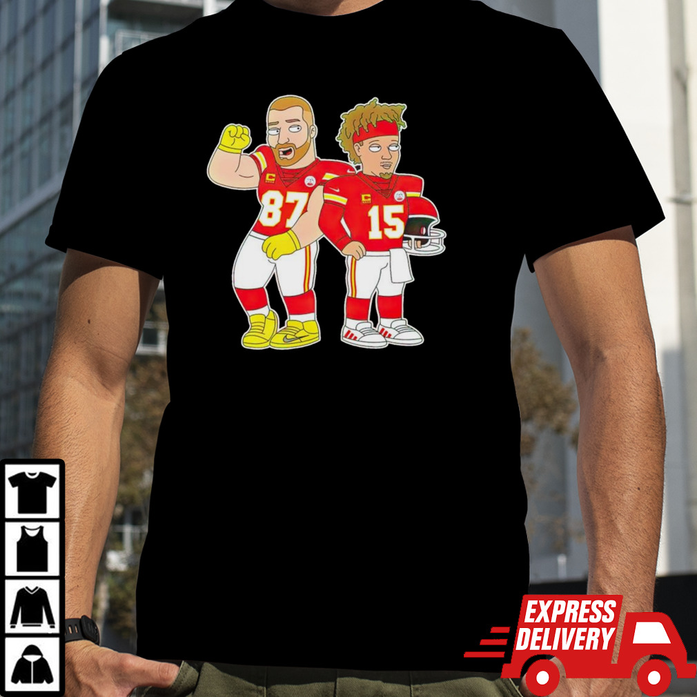 Mahomes Kelce Football Guys T shirt