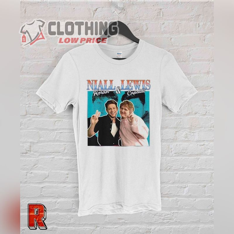 Niall Horan Shirt Lewis Capaldi Shirt Vintage 90'S Hip Hop Rap Music Unisex Tee