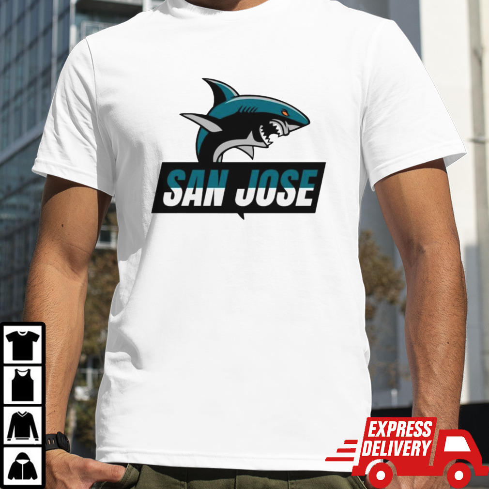 San Jose Hockey Sharks NHL logo shirt