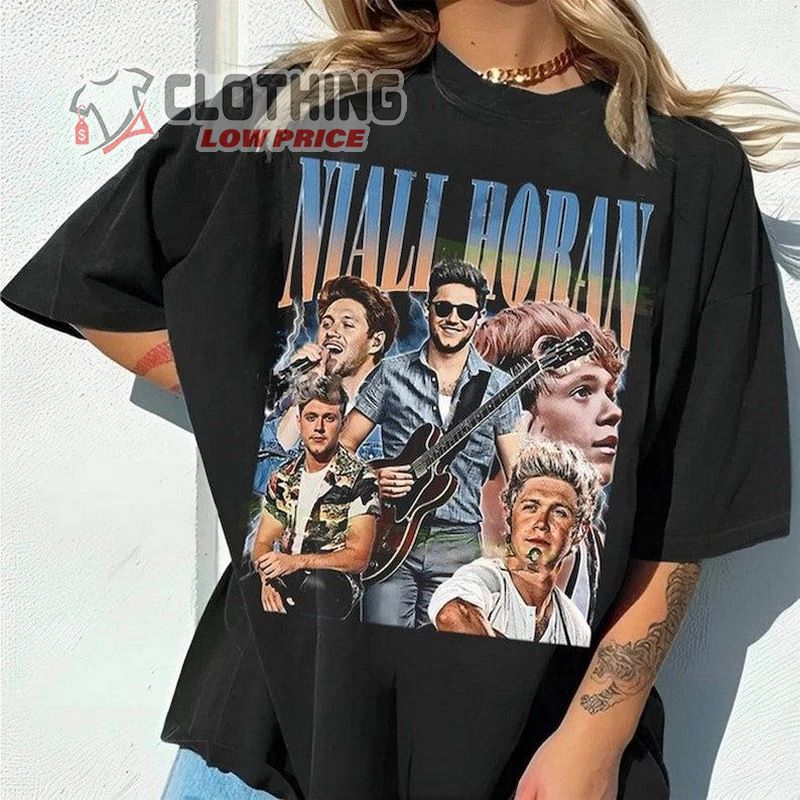 Vintage Niall Horan Shirt, Creative Niall Horan Merch 90S Shirt