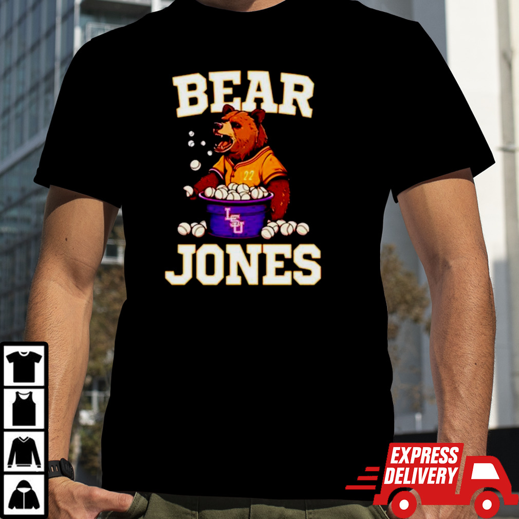 Bear Jones LSU baseball shirt