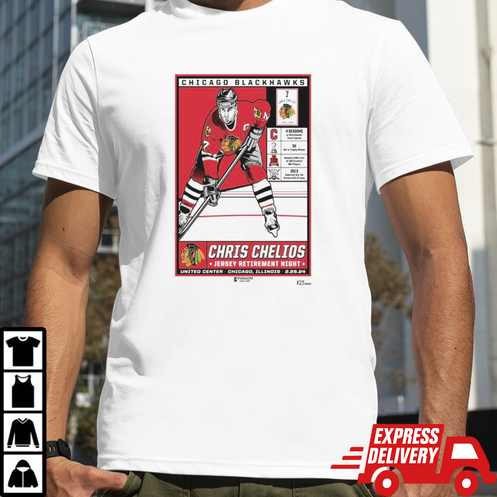 Chicago Blackhawks United Center Chicago Il Feb 25 2024 T-shirt