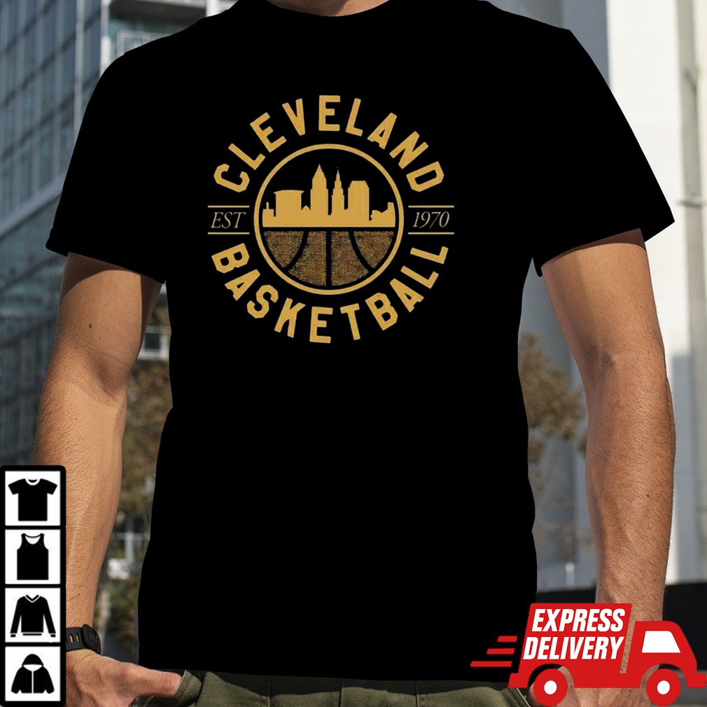 Cleveland Basketball Seal T Shirt