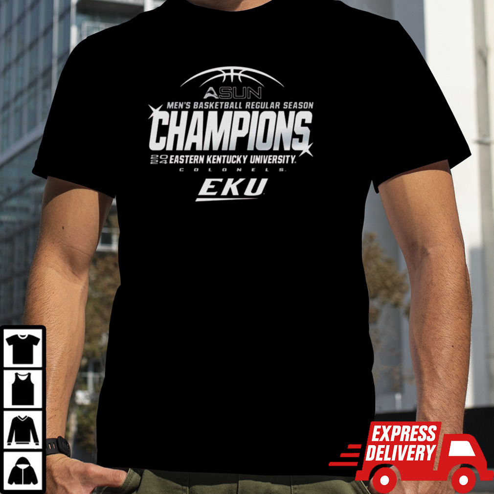 Eastern Kentucky University Colonels 2024 Men’s Basketball Regular Season Champions Shirt