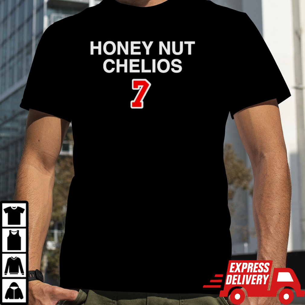 Honey nut Chris Chelios 7 shirt