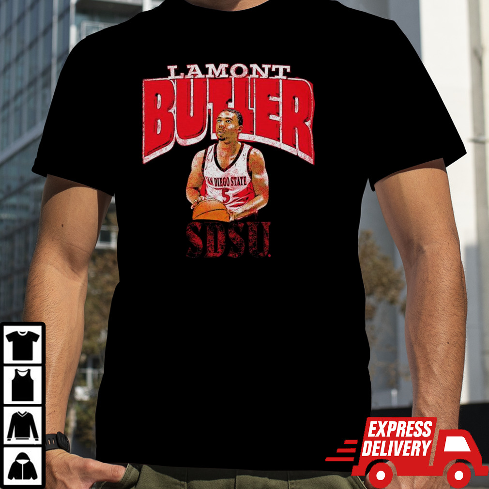 Lamont Butler Gametime SDSU Shirt