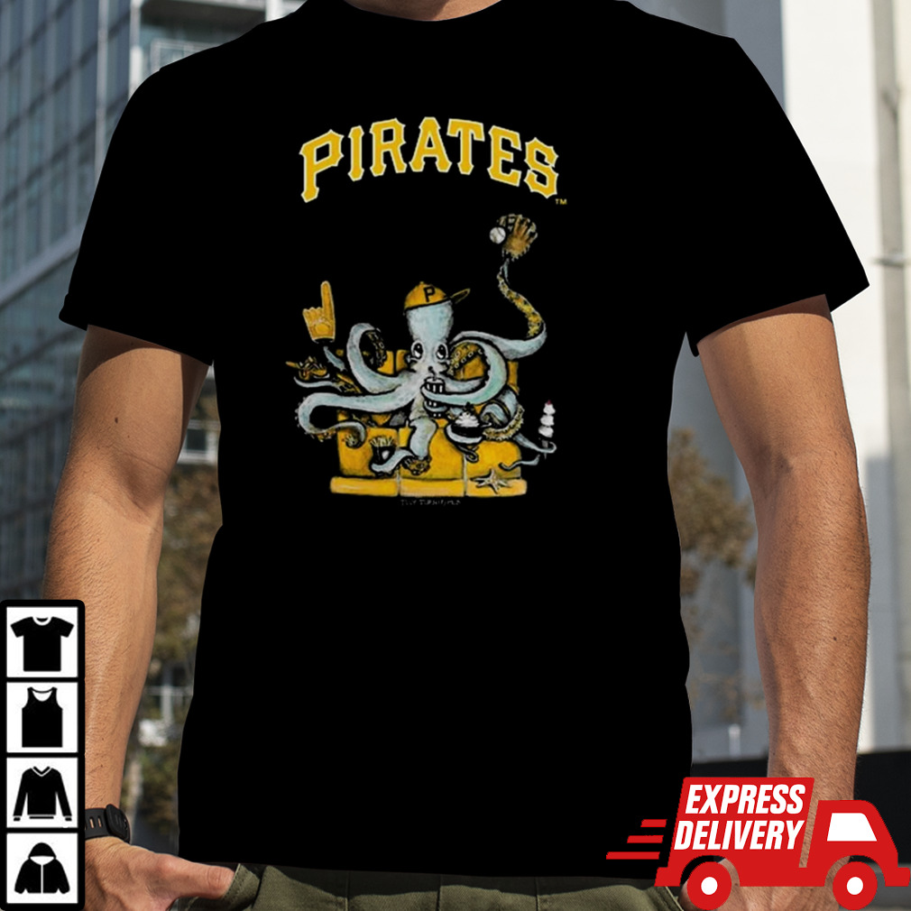 Pittsburgh Pirates Octopus 2024 T-shirt