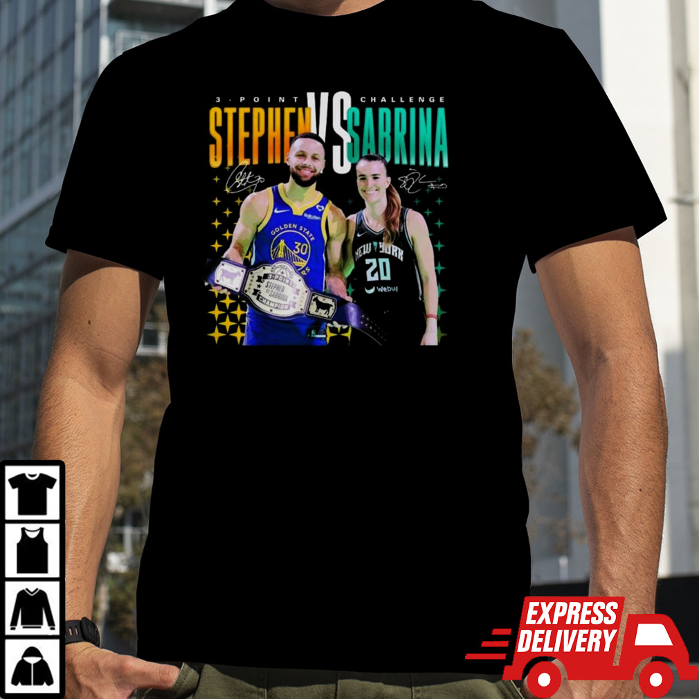 Steph Curry X Sabrina Ionescu Signatures T-shirt