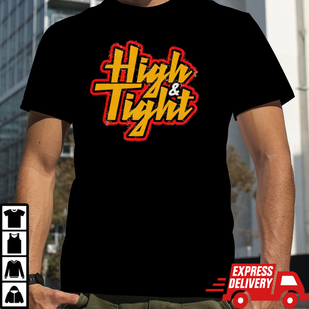 Studios high and tight logo shirt