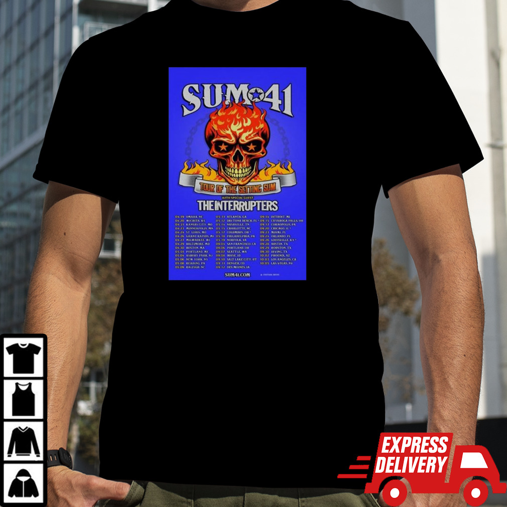 Sum 41 The Final World Tour 2024 T-shirt