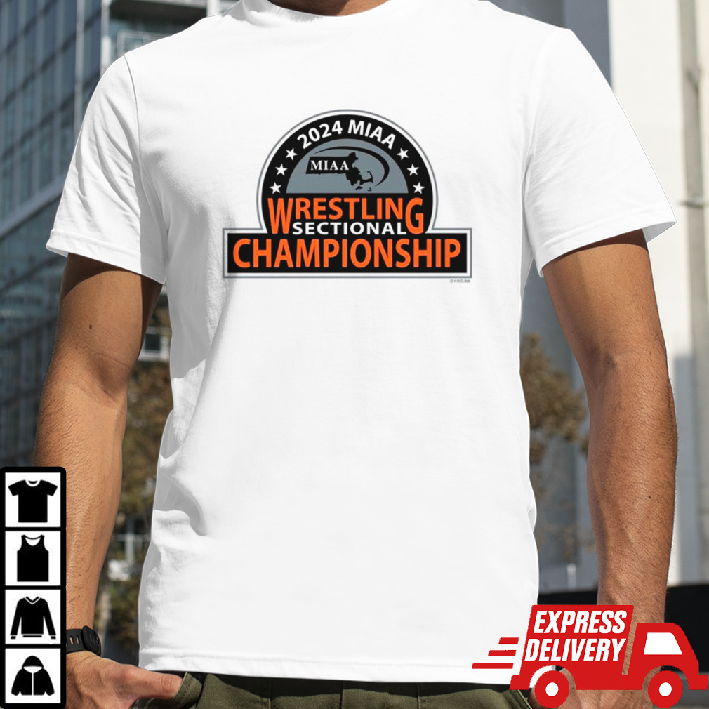 2024 MIAA Wrestling Sectional Championship shirt