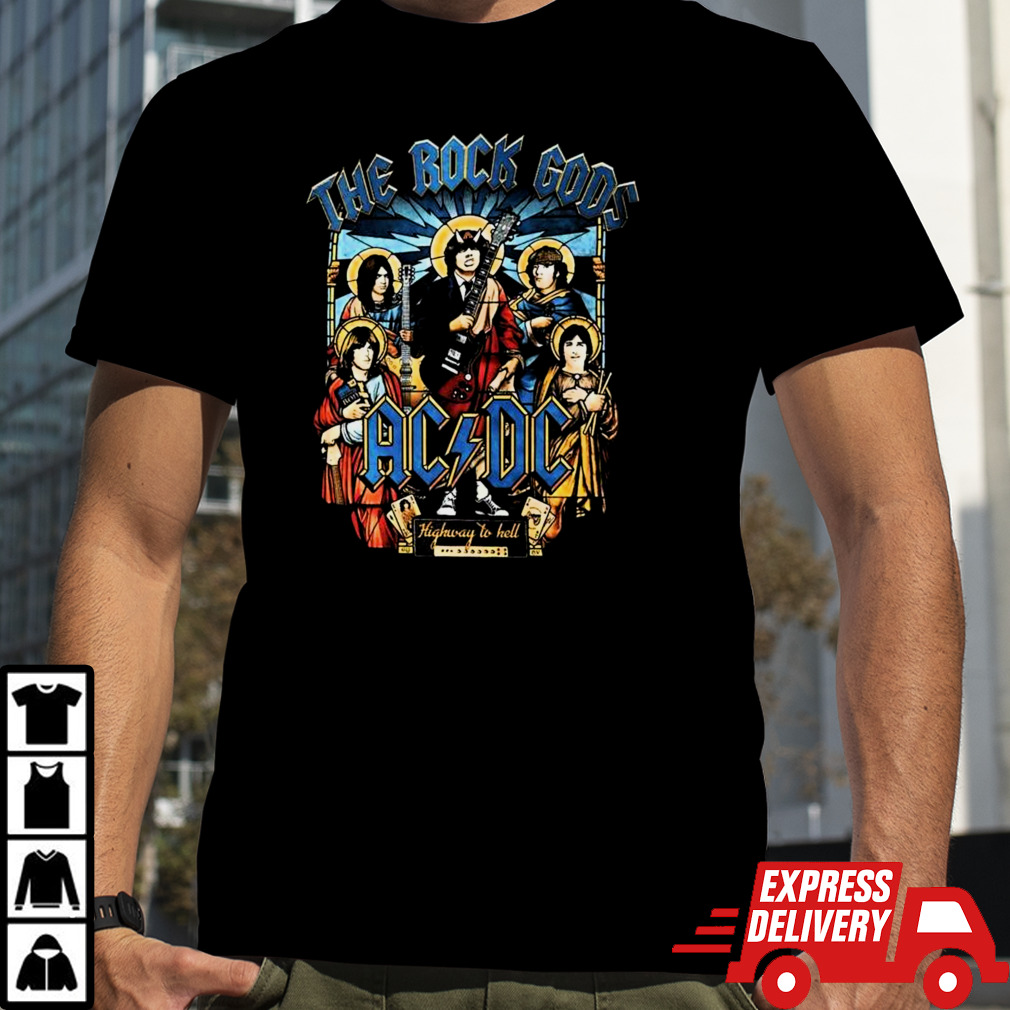 Ac Dc The Rock Gods Fan Love Highway To Hell T-shirt