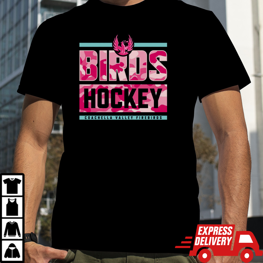 Coachella Valley Firebirds Pink In The Rink T Shirt