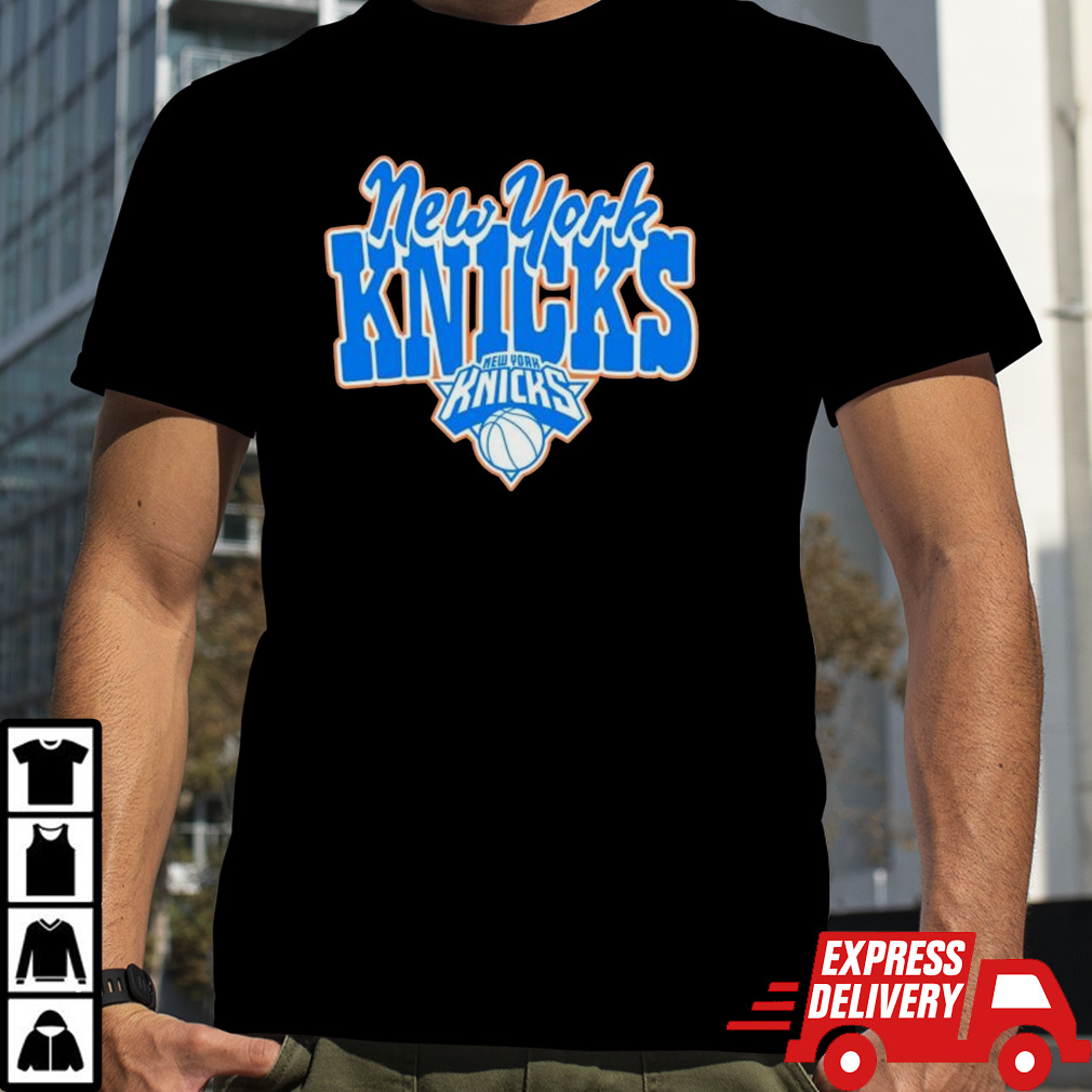 New York Knicks Basketball Blue Logo shirt