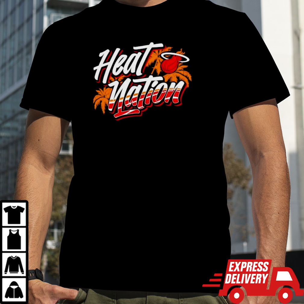Hot Summer Miami Heat Nation Basketball shirt